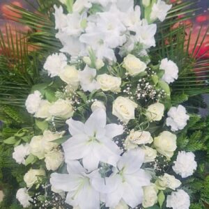 Álló koszorú l magas csepp alakú